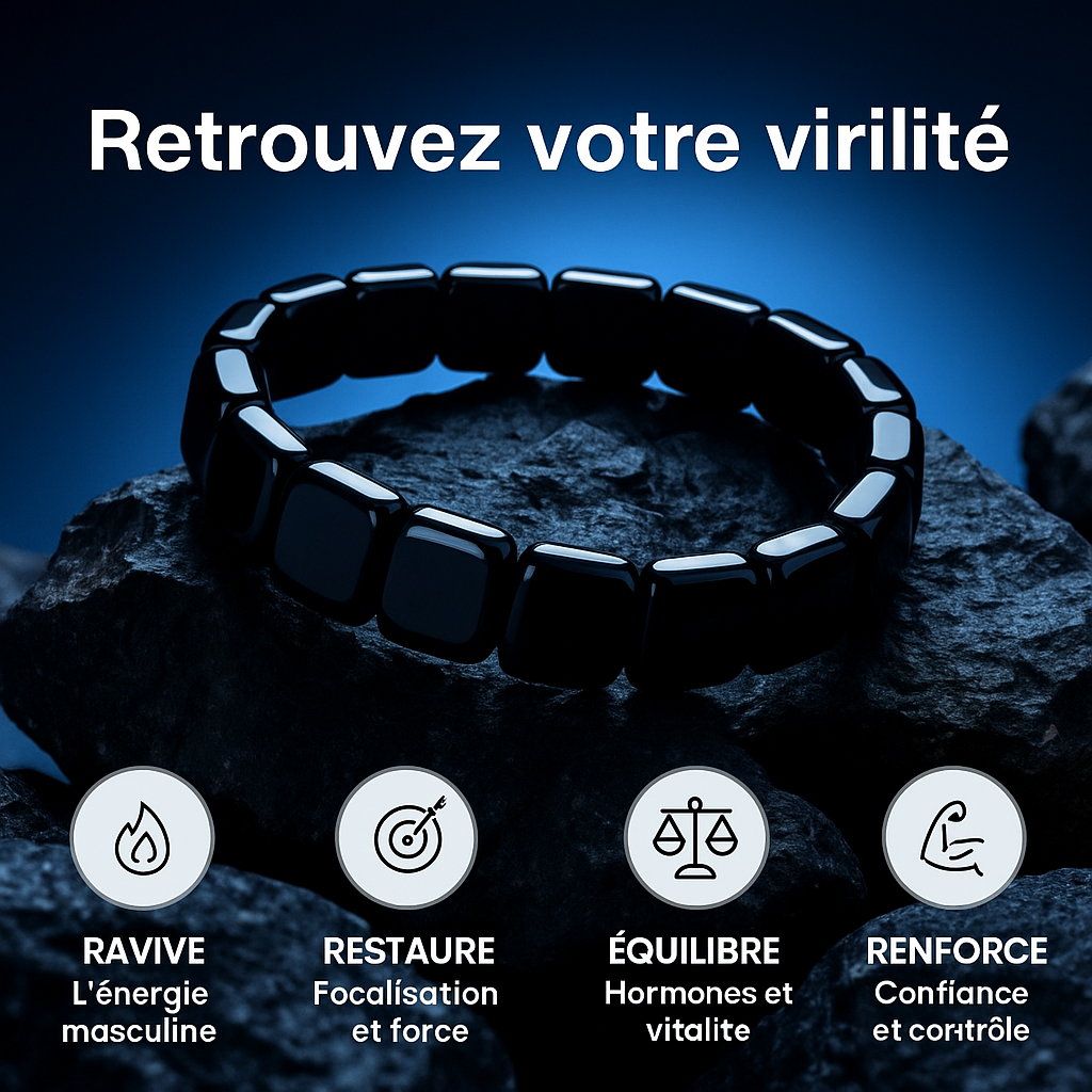 HEMISPARIS® BRACELET HÉMATITE